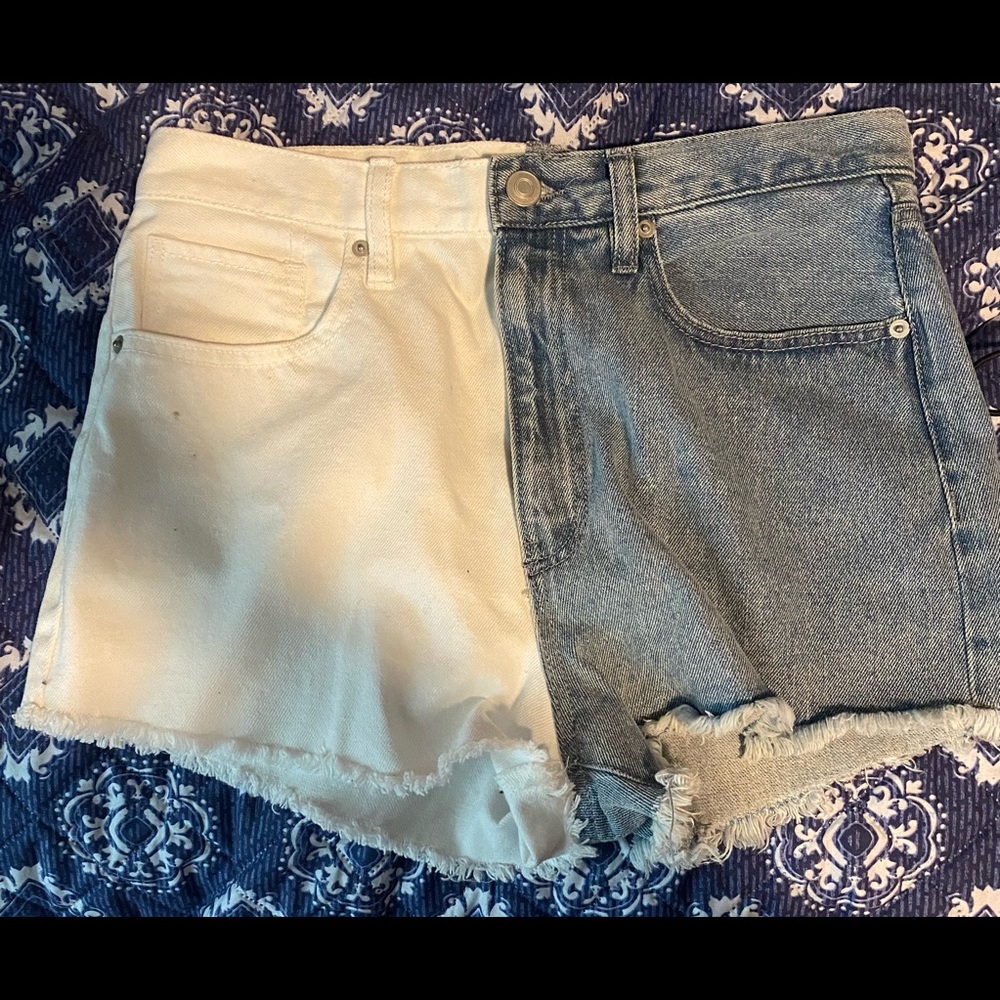 NWOT Mixed Denim Shorts